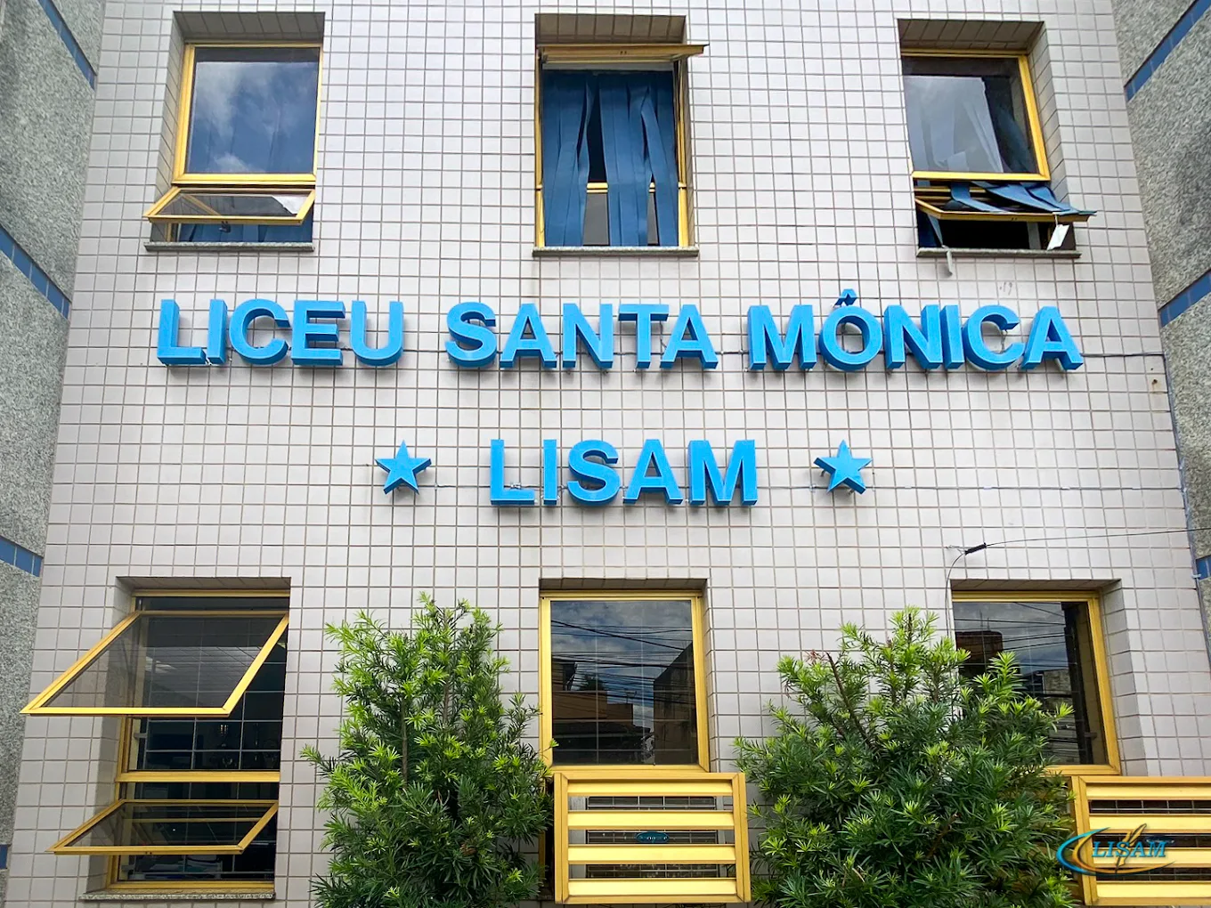Fachada da unidade sede do LISAM